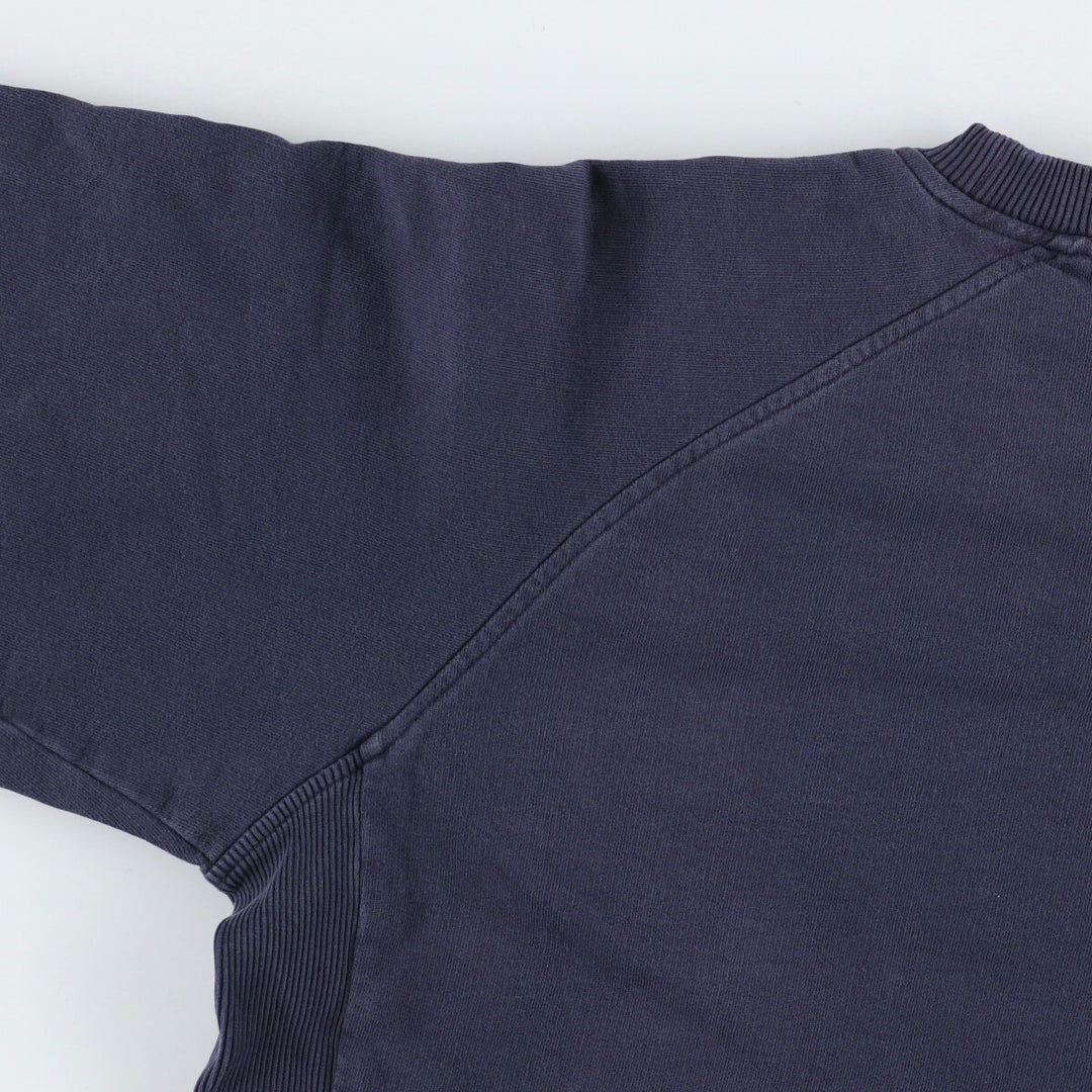 Vintage 90s-00'S Timberland logo sweatshirt, size M, men's cotton navy blue type Vintage Second Hand