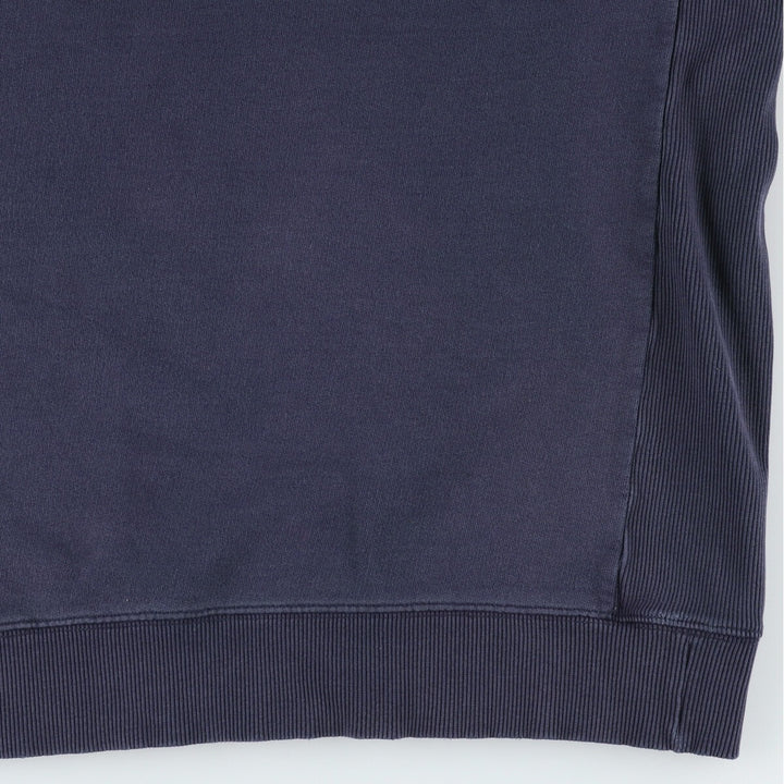 Vintage 90s-00'S Timberland logo sweatshirt, size M, men's cotton navy blue type Vintage Second Hand