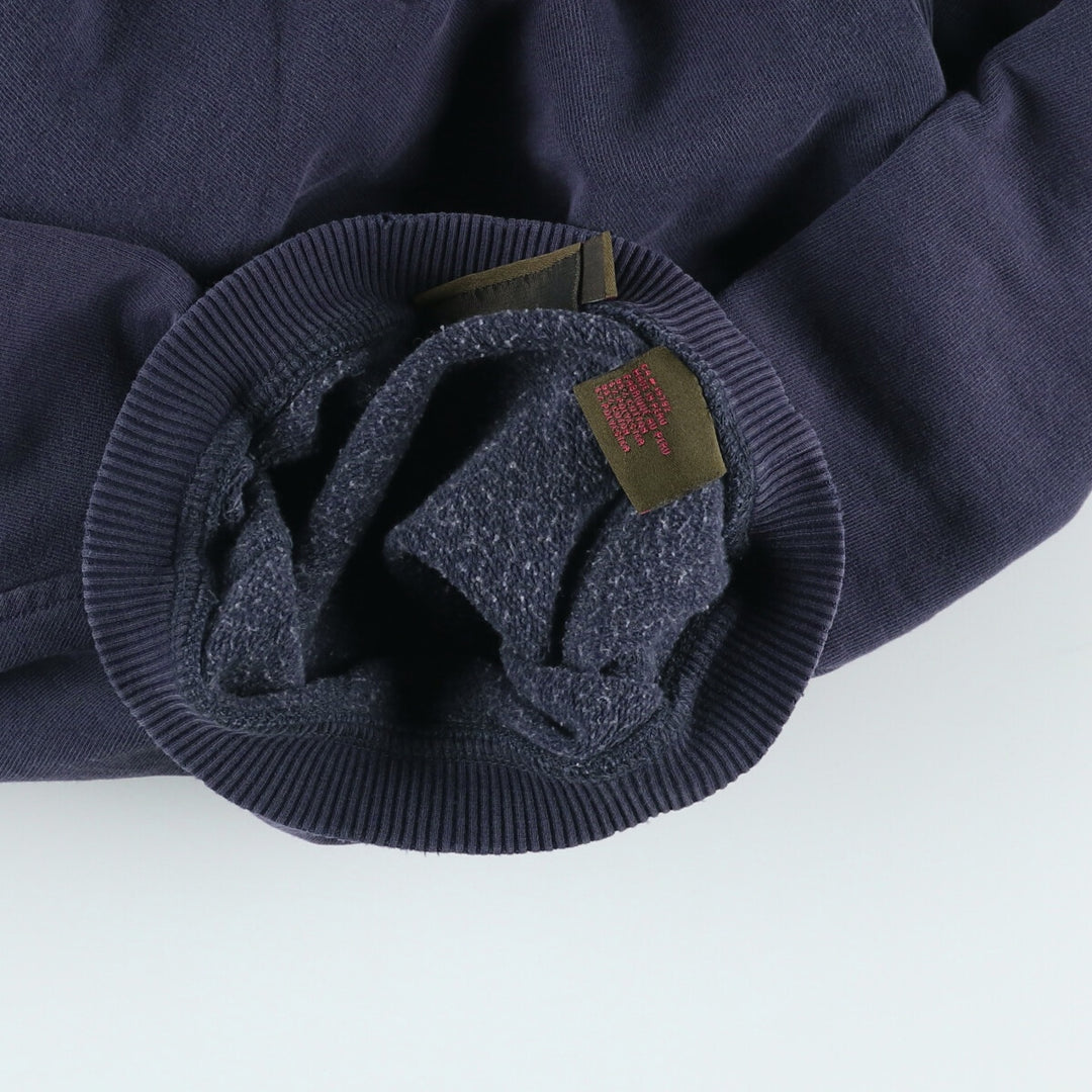 Vintage 90s-00'S Timberland logo sweatshirt, size M, men's cotton navy blue type Vintage Second Hand
