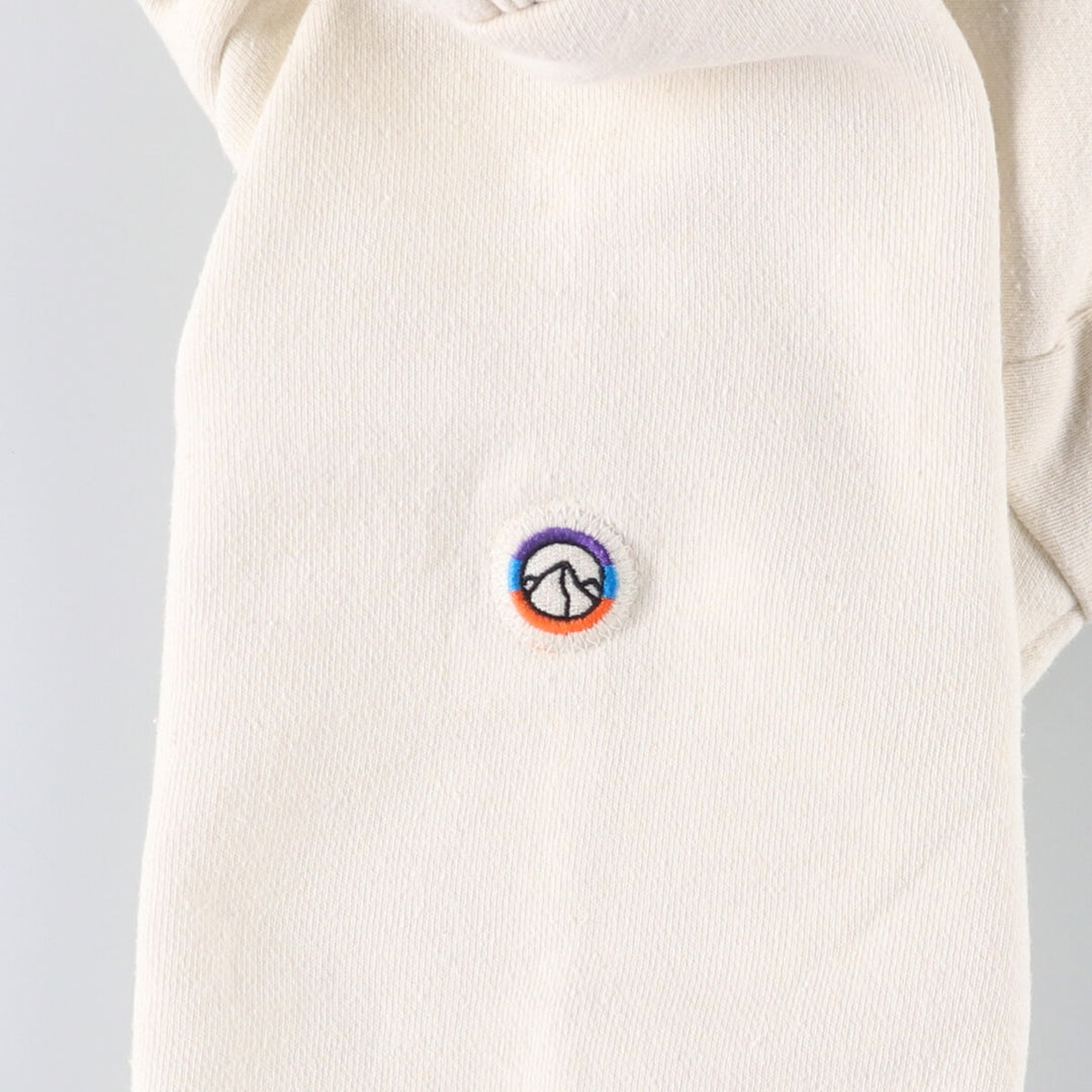 Patagonia Fitz Roy Icon Uprising Hoodie 39666FA22, Men's Size Small polyester ivory Vintage Second Hand