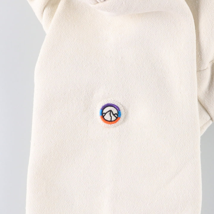Patagonia Fitz Roy Icon Uprising Hoodie 39666FA22, Men's Size Small polyester ivory Vintage Second Hand