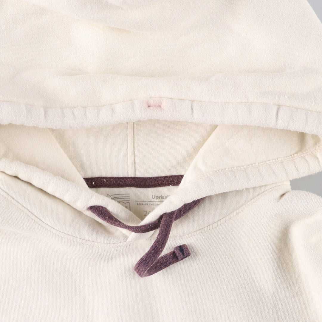 Patagonia Fitz Roy Icon Uprising Hoodie 39666FA22, Men's Size Small polyester ivory Vintage Second Hand
