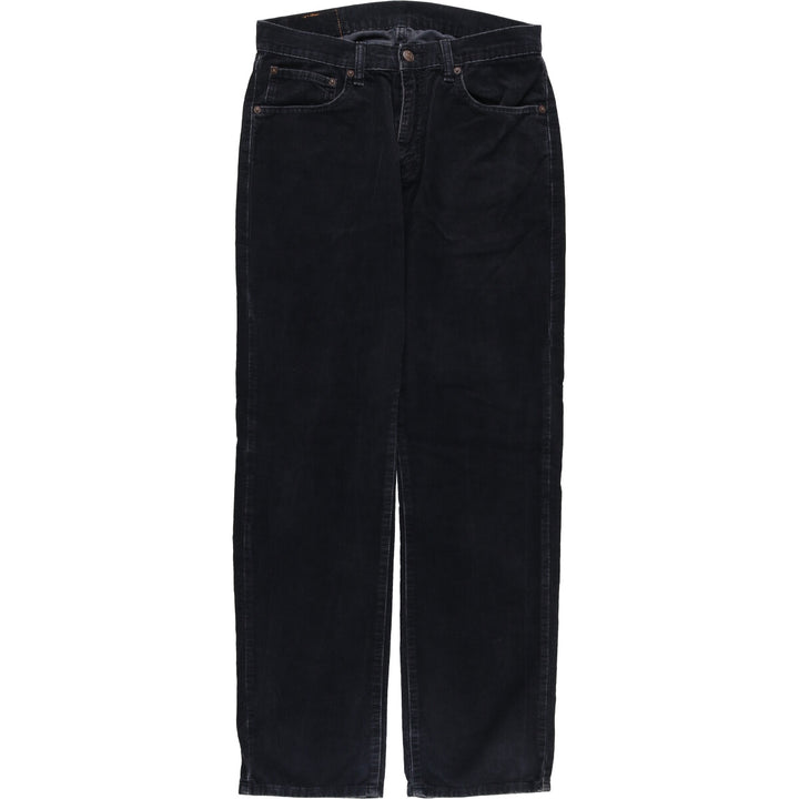 Levi's 751 Corduroy Pants, Men's, Size W33 cotton black type Vintage Second Hand