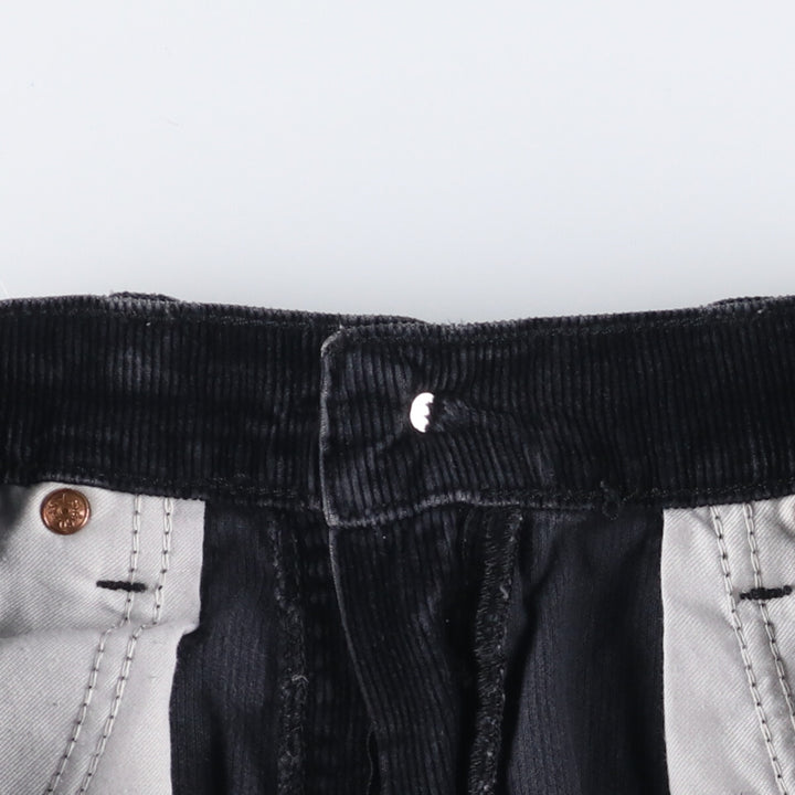 Levi's 751 Corduroy Pants, Men's, Size W33 cotton black type Vintage Second Hand