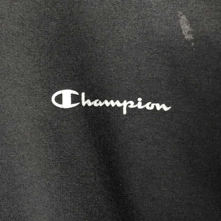 Vintage 90'S Champion Authentic Athletic Apparel logo sweatshirt, men's size XL cotton Charcoal Vintage Second Hand