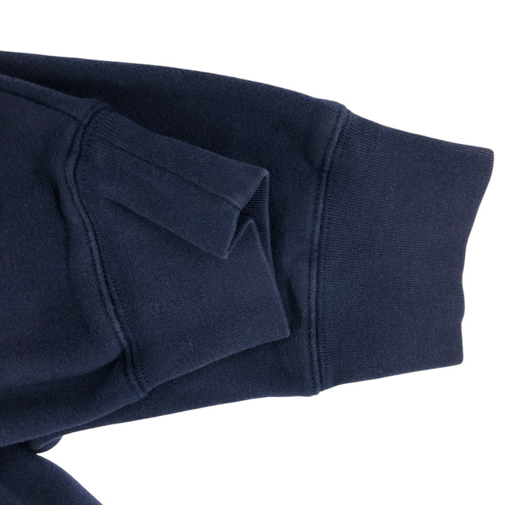Tommy Hilfiger Sweatshirt Full Zip Hoodie, Men's XL cotton navy blue type Vintage Second Hand