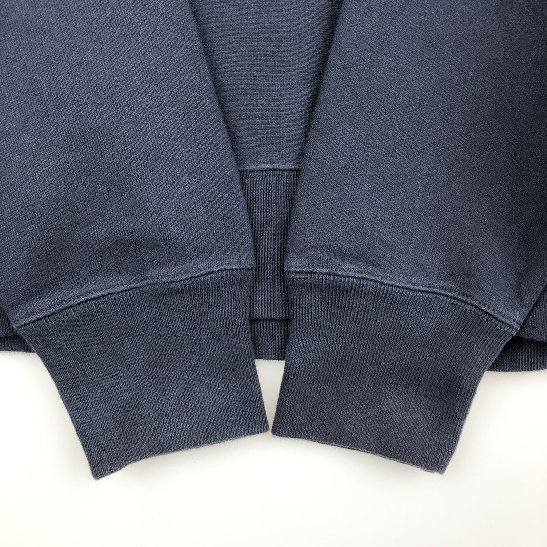 Champion REVERSE WEAVE Reverse Weave 3-row print college sweatshirt, sweatshirt, men's XL size cotton navy blue type Vintage Second Hand