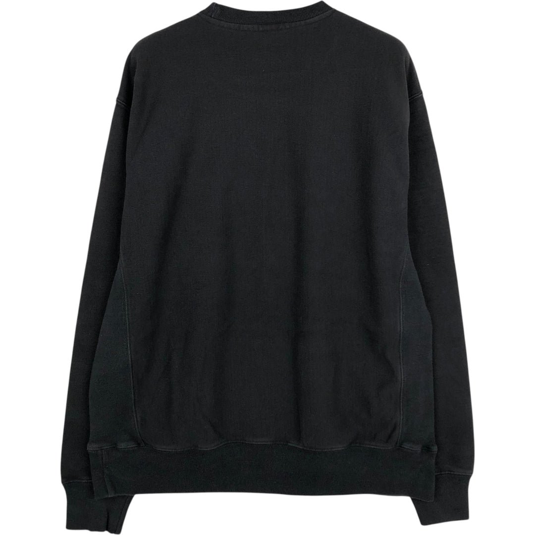 Champion REVERSE WEAVE Reverse Weave One Point Logo Sweatshirt Trainer Men's L size unclear black type Vintage Second Hand