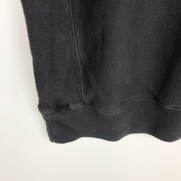 Champion REVERSE WEAVE Reverse Weave One Point Logo Sweatshirt Trainer Men's L size unclear black type Vintage Second Hand