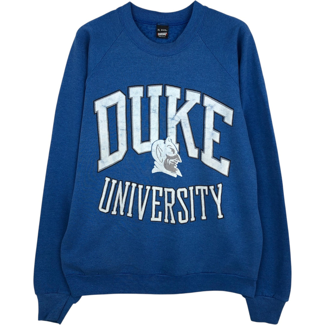 Vintage 90'S SCREEN STARS college sweatshirt, made in the USA, men's size XL cotton blue type Vintage Second Hand