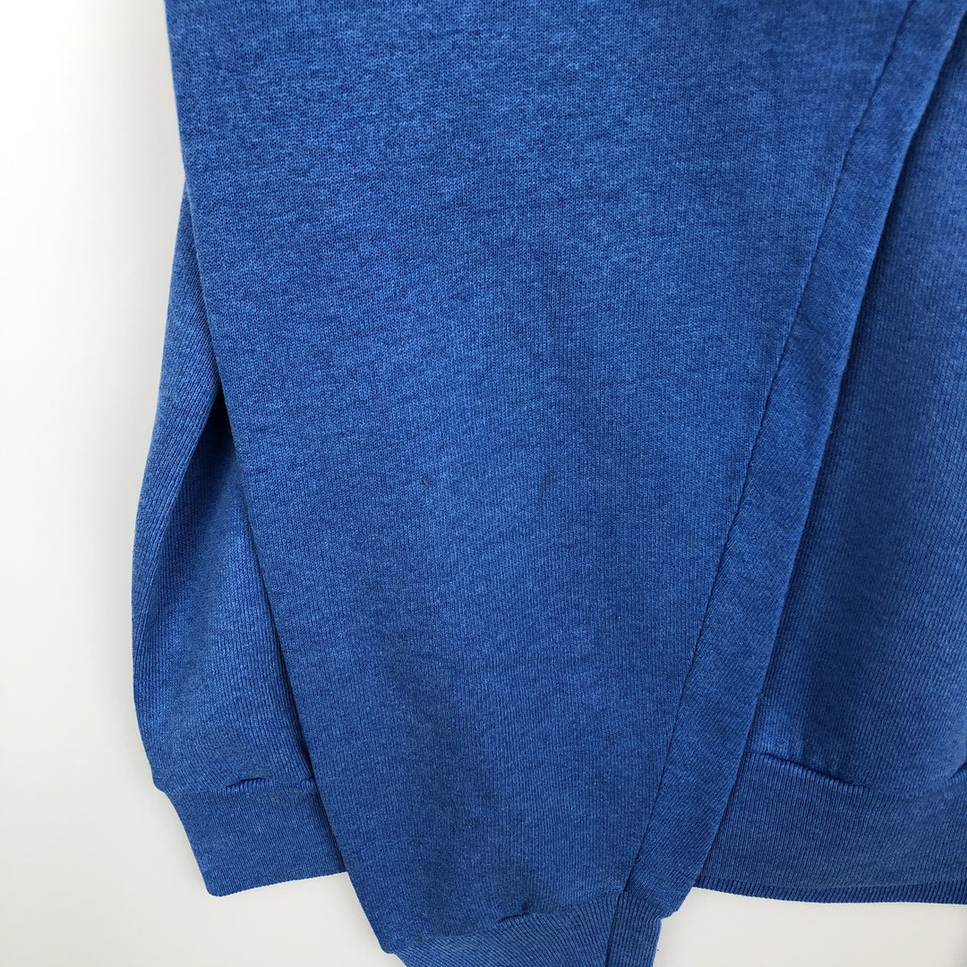 Vintage 90'S SCREEN STARS college sweatshirt, made in the USA, men's size XL cotton blue type Vintage Second Hand