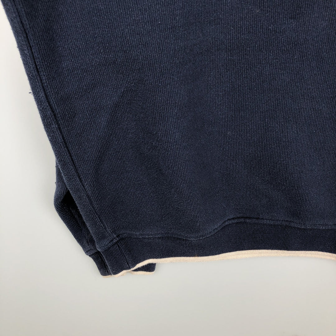 90'S GEAR College Sweatshirt, Made in USA, Men's Size XL, Vintage cotton navy blue type Vintage Second Hand