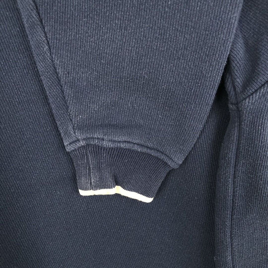 90'S GEAR College Sweatshirt, Made in USA, Men's Size XL, Vintage cotton navy blue type Vintage Second Hand