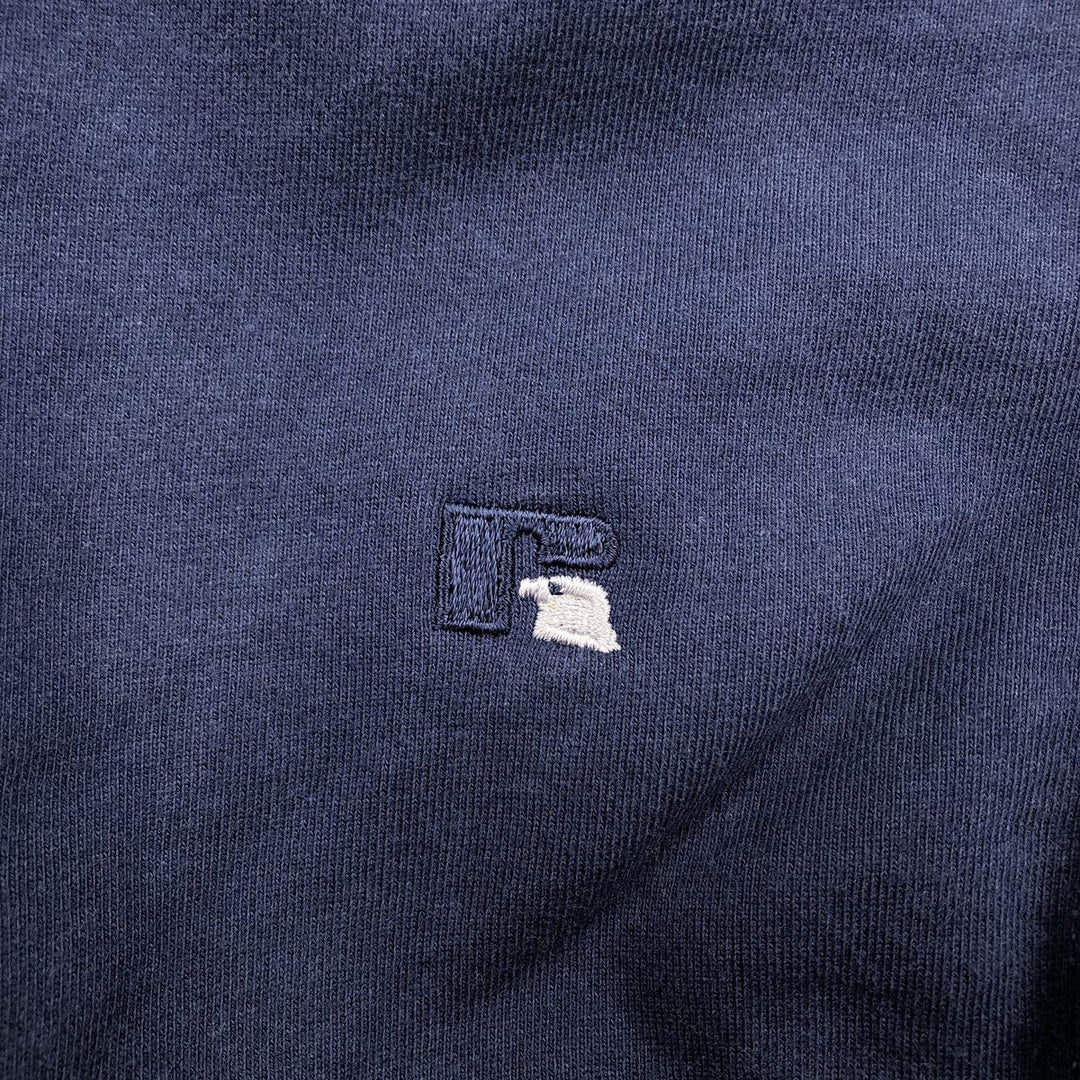 1990'S Russell PRO COTTON Pennsylvania State University College Sweatshirt, Made in USA, Men's Size Medium cotton navy blue type Vintage Second Hand