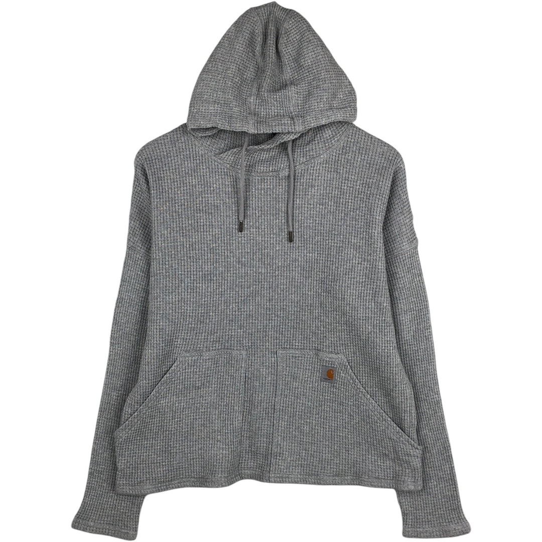 Carhartt Relaxed Fit Sweatshirt Pullover Hoodie, Men's Size M cotton gray type Vintage Second Hand