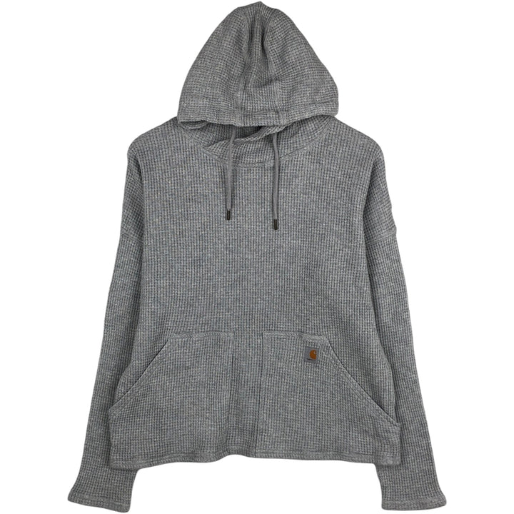 Carhartt Relaxed Fit Sweatshirt Pullover Hoodie, Men's Size M cotton gray type Vintage Second Hand