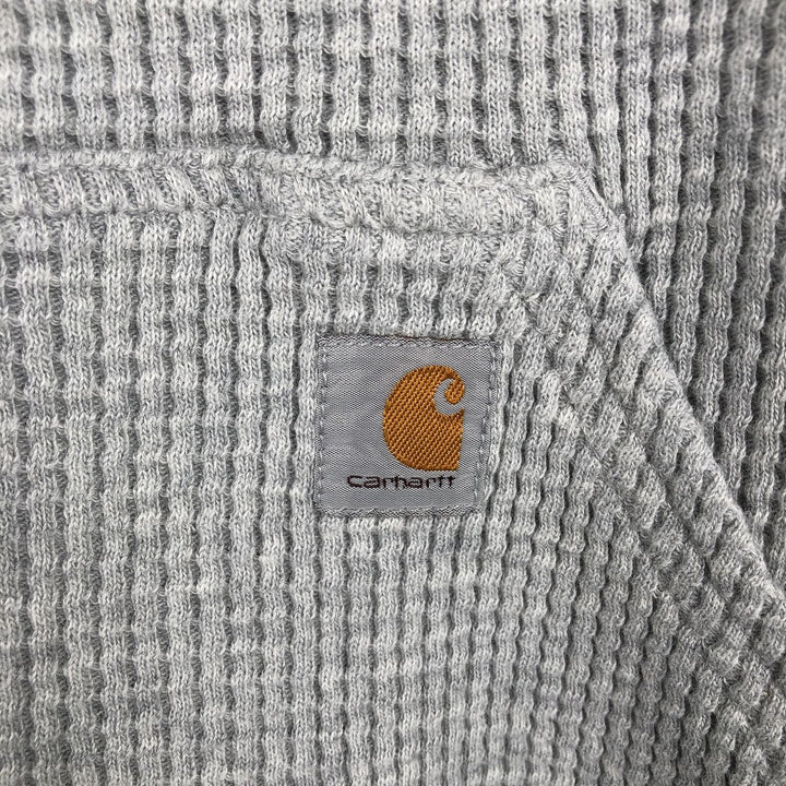 Carhartt Relaxed Fit Sweatshirt Pullover Hoodie, Men's Size M cotton gray type Vintage Second Hand