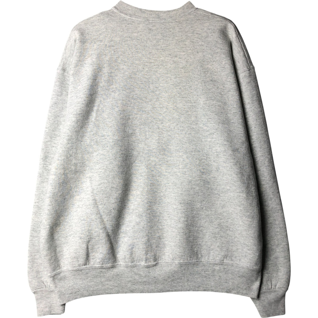 Fruit of the Loom printed sweatshirt, made in the USA, men's size XL cotton gray type Vintage Second Hand