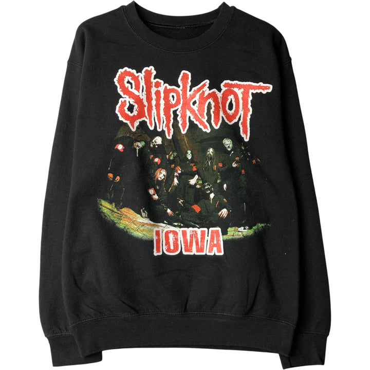 Vintage SLIPKNOT band sweatshirt, size M, men's cotton black type Vintage Second Hand
