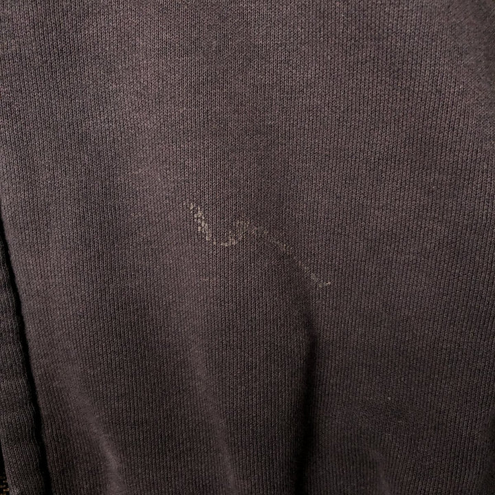 00'S Carhartt Sweat Full Zip Hoodie Men's L size cotton black type Vintage Second Hand