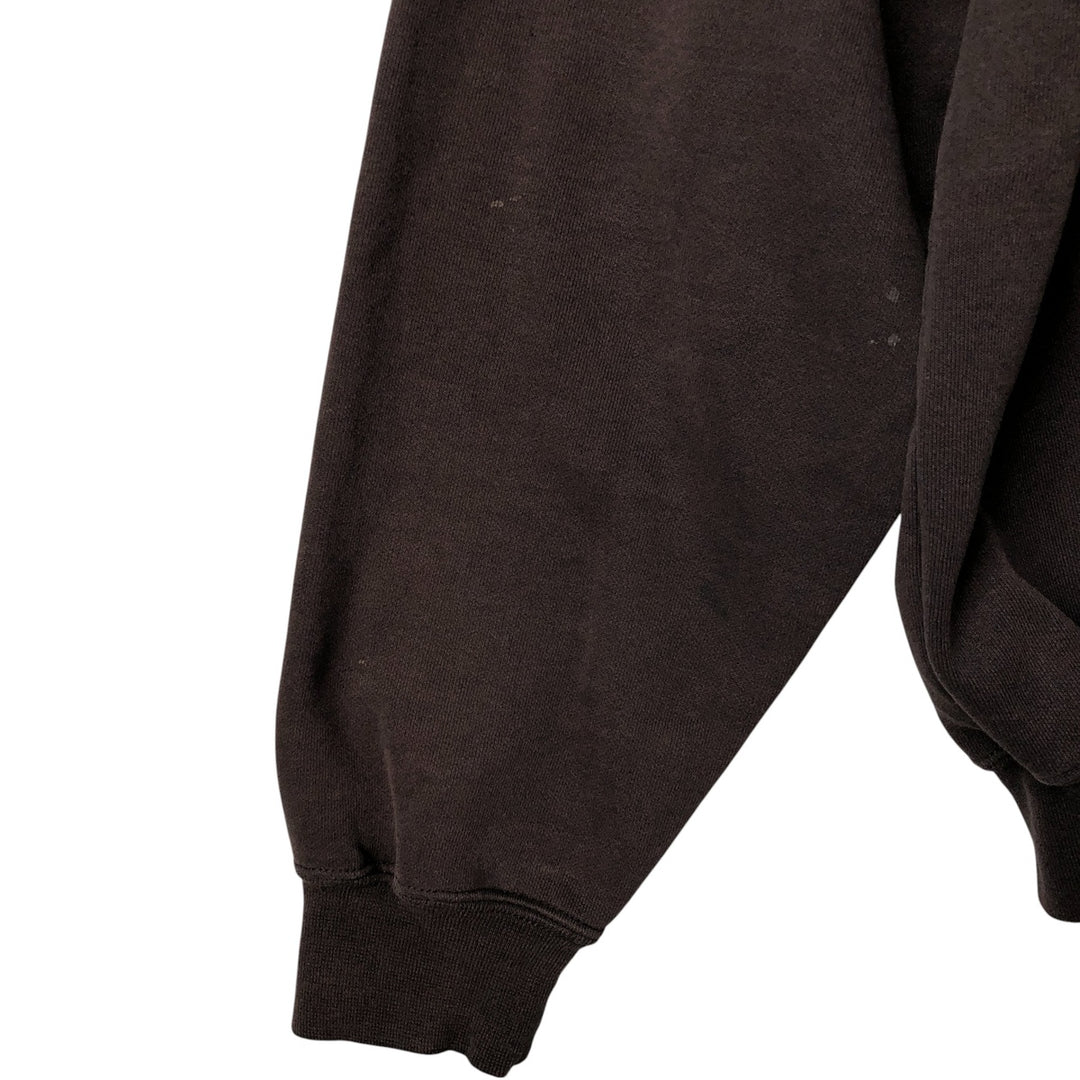 00'S Carhartt Sweat Full Zip Hoodie Men's L size cotton black type Vintage Second Hand