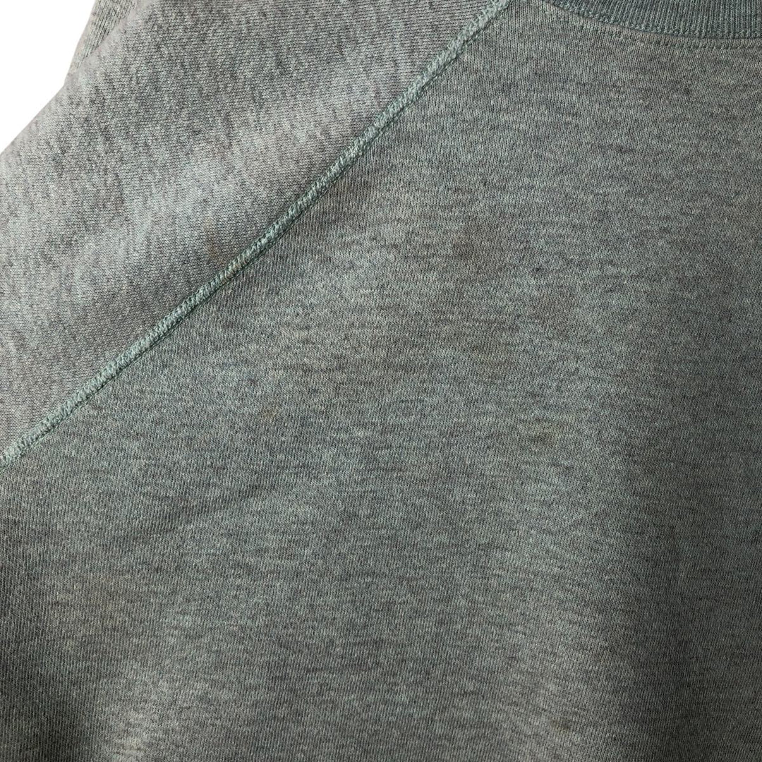 Vintage 1980'S TULTEX plain blank sweatshirt, made in the USA, men's size L cotton Mint green Vintage Second Hand