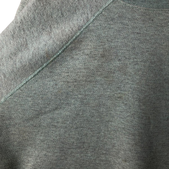 Vintage 1980'S TULTEX plain blank sweatshirt, made in the USA, men's size L cotton Mint green Vintage Second Hand