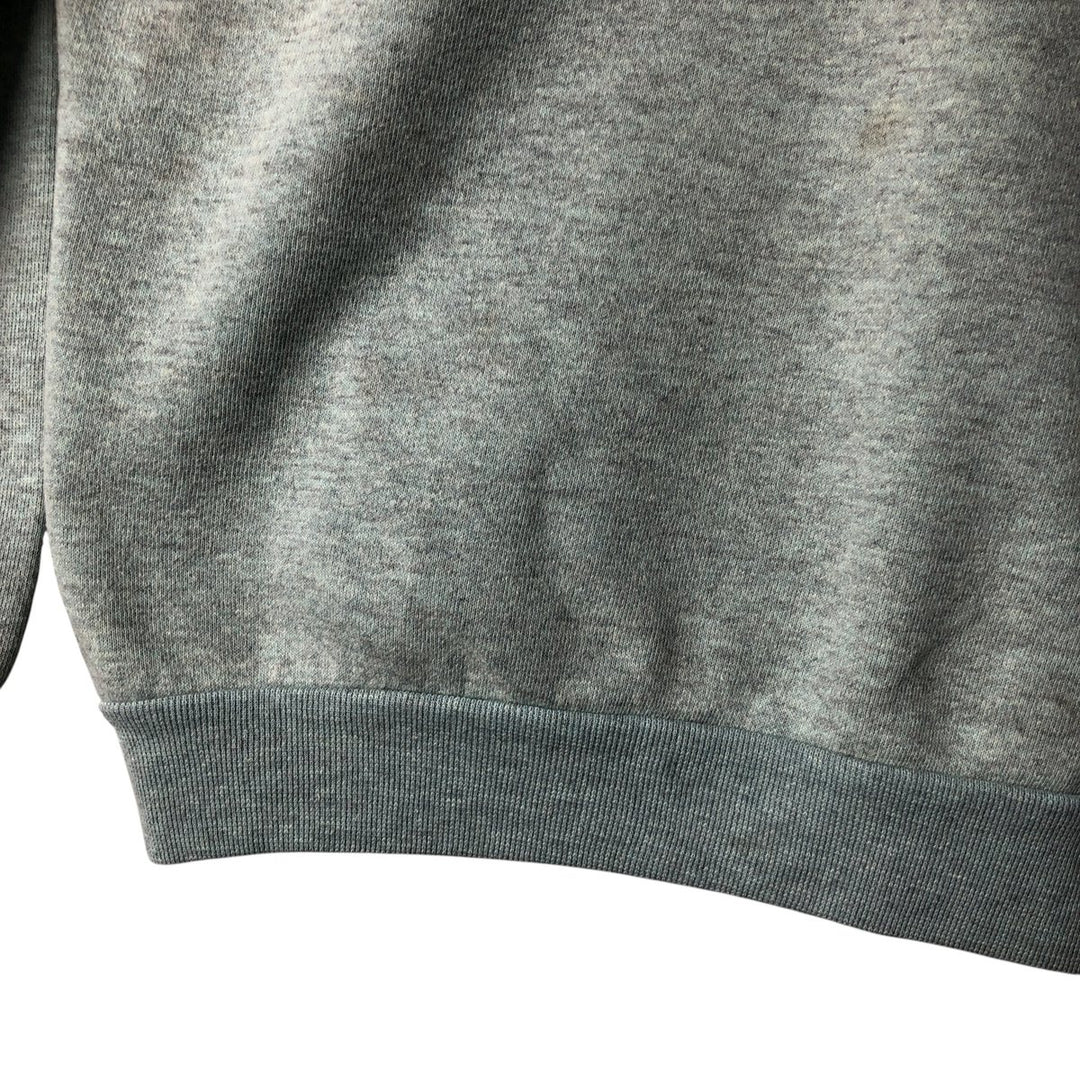 Vintage 1980'S TULTEX plain blank sweatshirt, made in the USA, men's size L cotton Mint green Vintage Second Hand