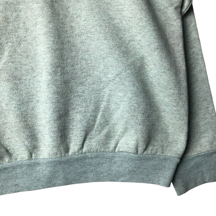 Vintage 1980'S TULTEX plain blank sweatshirt, made in the USA, men's size L cotton Mint green Vintage Second Hand
