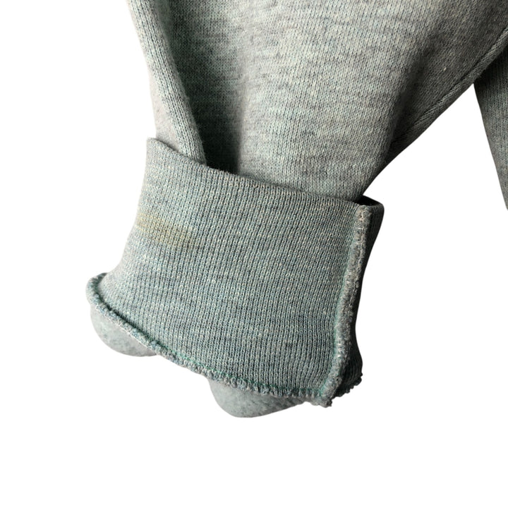 Vintage 1980'S TULTEX plain blank sweatshirt, made in the USA, men's size L cotton Mint green Vintage Second Hand