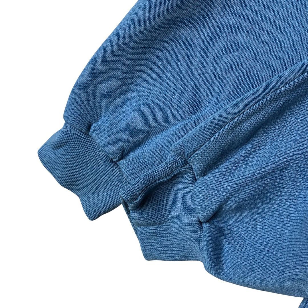 90'S Russell plain blank sweatshirt, sweatshirt, made in USA, men's size L, vintage cotton Blue type light blue Vintage Second Hand