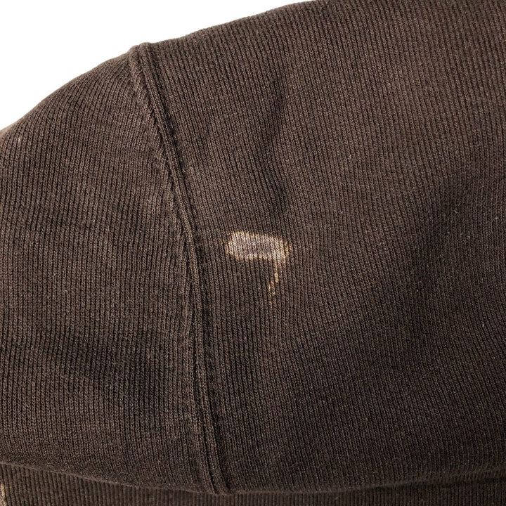 Carhartt ORIGINAL FIT sweatshirt pullover hoodie, men's XL size cotton brown type Vintage Second Hand