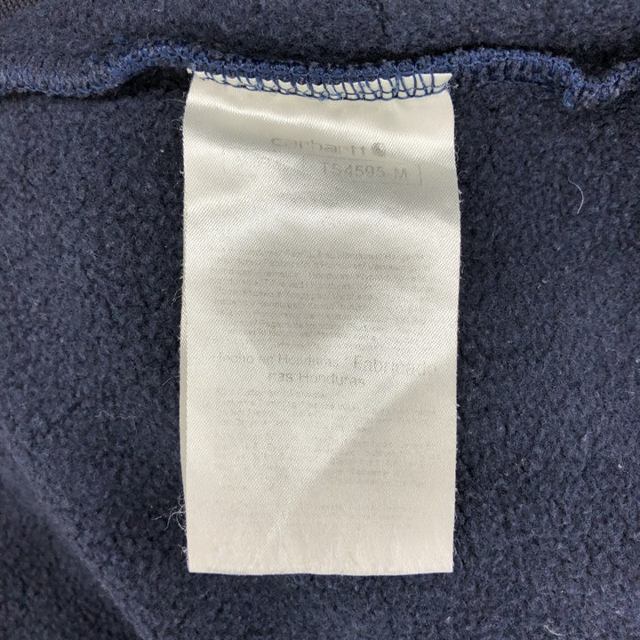 Carhartt LOOSE FIT sweatshirt pullover hoodie, men's XL size cotton navy blue type Vintage Second Hand