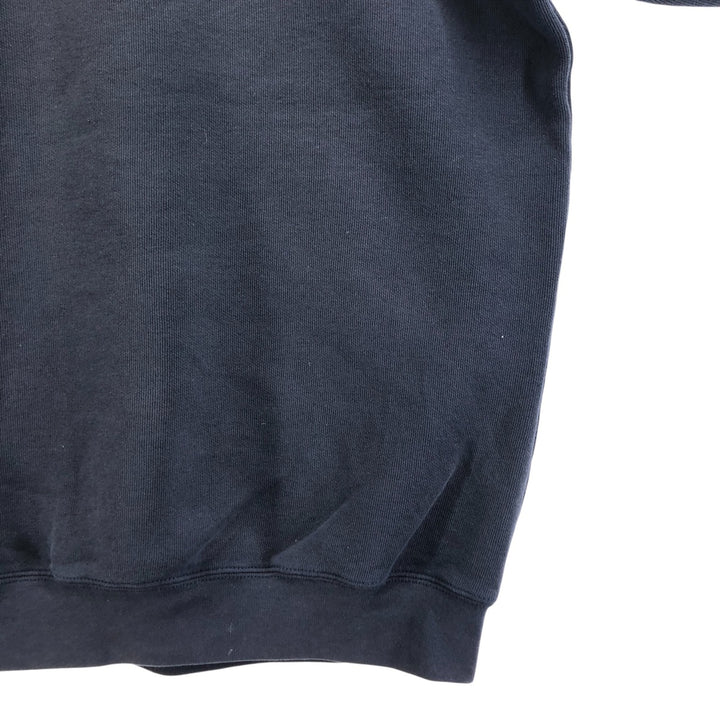 Carhartt LOOSE FIT sweatshirt pullover hoodie, men's XL size cotton navy blue type Vintage Second Hand