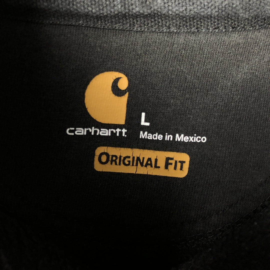 Carhartt ORIGINAL FIT Painted Sweat Pullover Hoodie, Men's XL cotton black type Vintage Second Hand