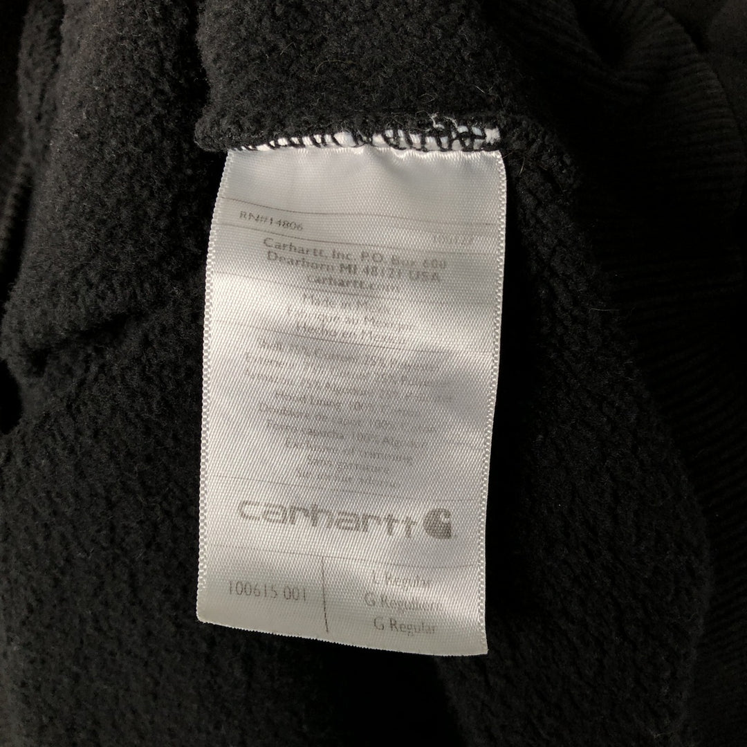 Carhartt ORIGINAL FIT Painted Sweat Pullover Hoodie, Men's XL cotton black type Vintage Second Hand