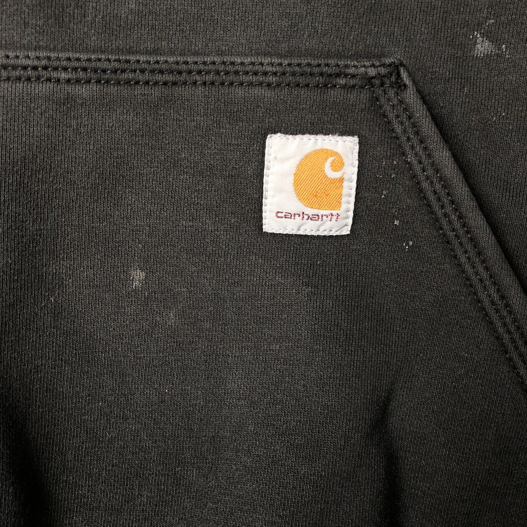 Carhartt ORIGINAL FIT Painted Sweat Pullover Hoodie, Men's XL cotton black type Vintage Second Hand