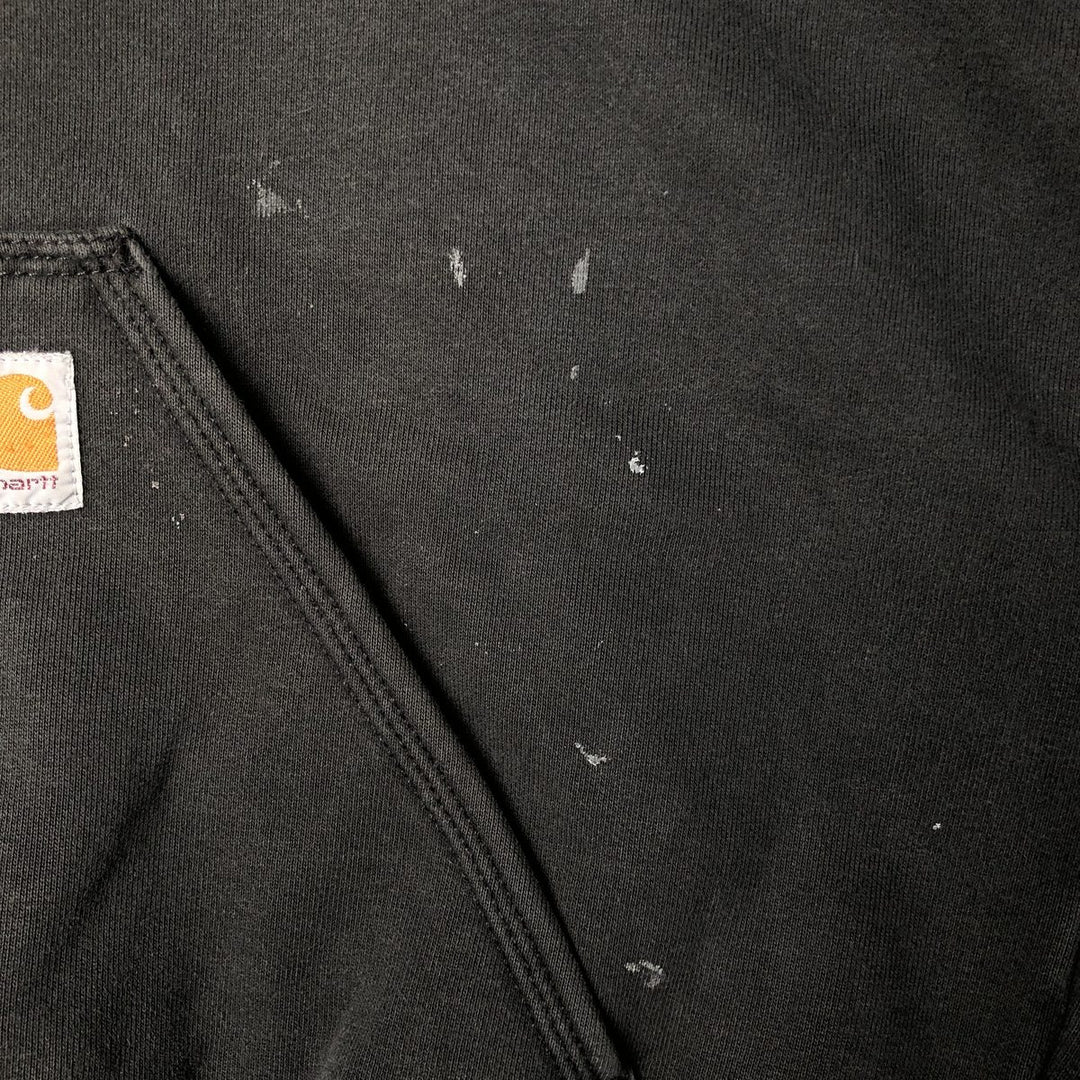 Carhartt ORIGINAL FIT Painted Sweat Pullover Hoodie, Men's XL cotton black type Vintage Second Hand