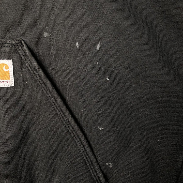 Carhartt ORIGINAL FIT Painted Sweat Pullover Hoodie, Men's XL cotton black type Vintage Second Hand