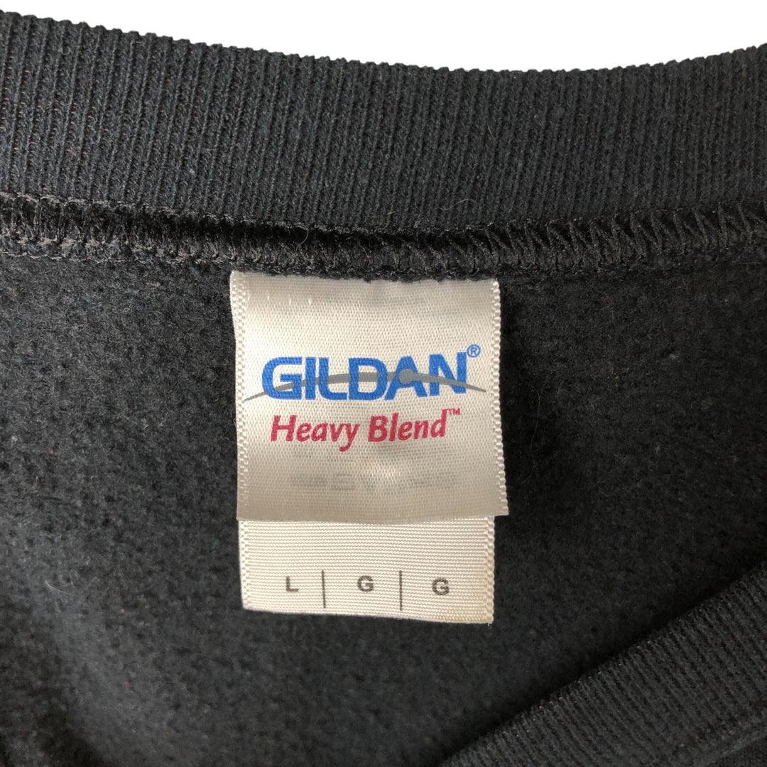 Gildan Coca-Cola Advertising Sweatshirt, Men's Size L cotton black type Vintage Second Hand