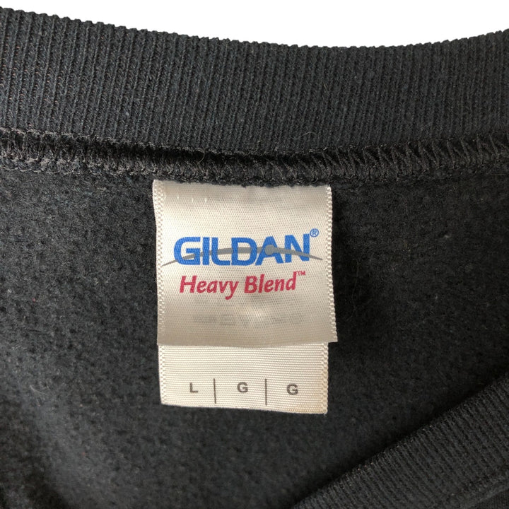 Gildan Coca-Cola Advertising Sweatshirt, Men's Size L cotton black type Vintage Second Hand