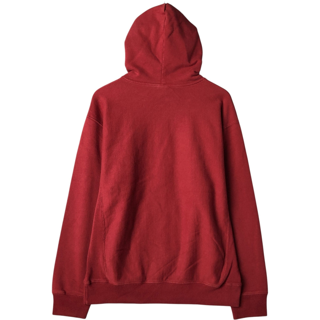GAP Sweat Pullover Hoodie, Men's Size M cotton bordeaux Vintage Second Hand