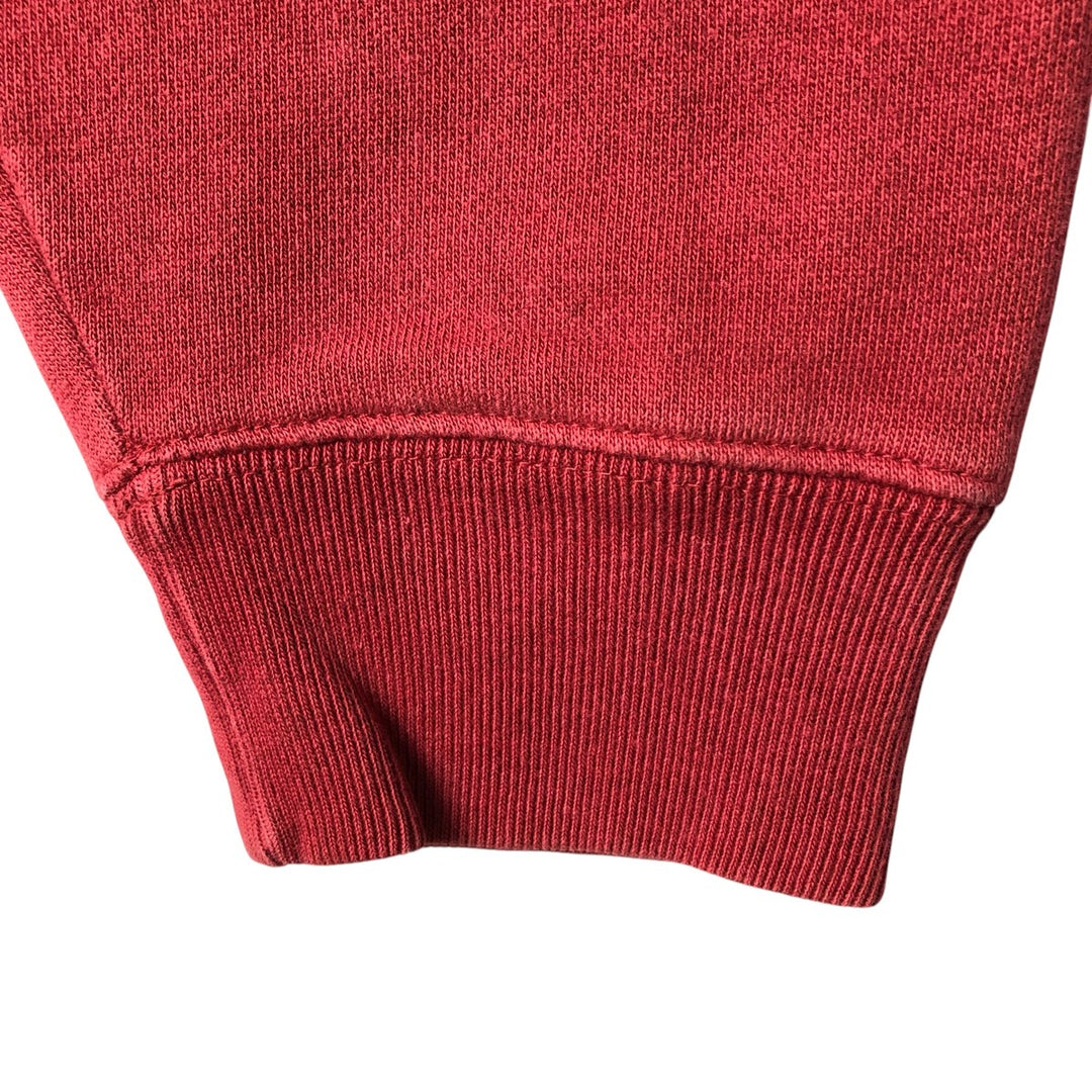 GAP Sweat Pullover Hoodie, Men's Size M cotton bordeaux Vintage Second Hand