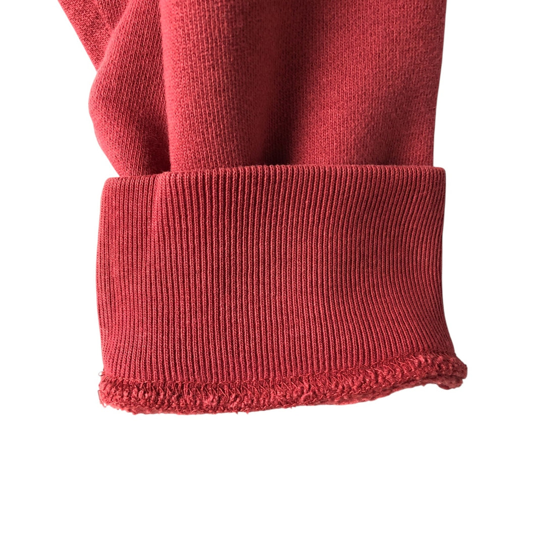 GAP Sweat Pullover Hoodie, Men's Size M cotton bordeaux Vintage Second Hand