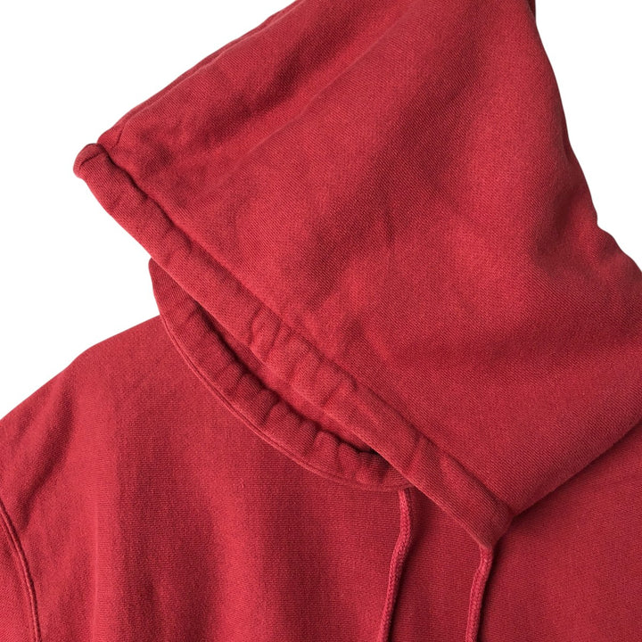 GAP Sweat Pullover Hoodie, Men's Size M cotton bordeaux Vintage Second Hand