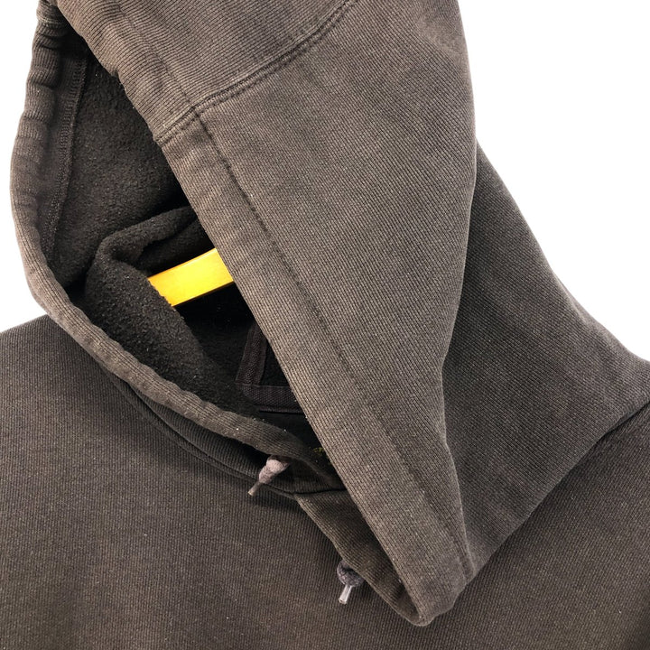 Carhartt ORIGINAL FIT sweatshirt pullover hoodie, men's XL size cotton brown type Vintage Second Hand