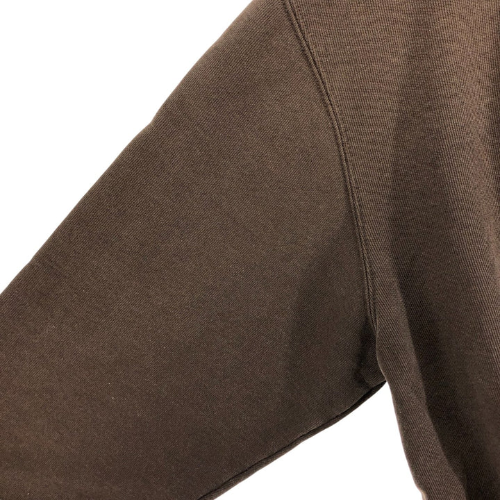 Carhartt ORIGINAL FIT sweatshirt pullover hoodie, men's XL size cotton brown type Vintage Second Hand