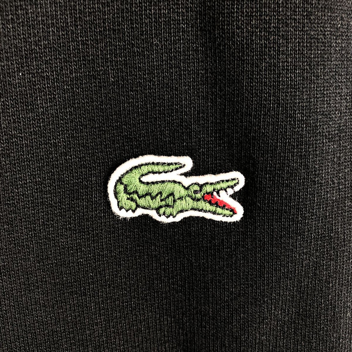 Lacoste LACOSTE SPORT French-designed full-zip sweatshirt, men's size L cotton black type Vintage Second Hand