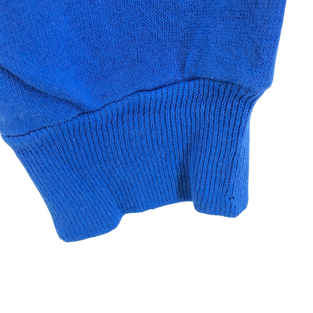 SNOOPY character sweatshirt, men's size L unclear blue type Vintage Second Hand
