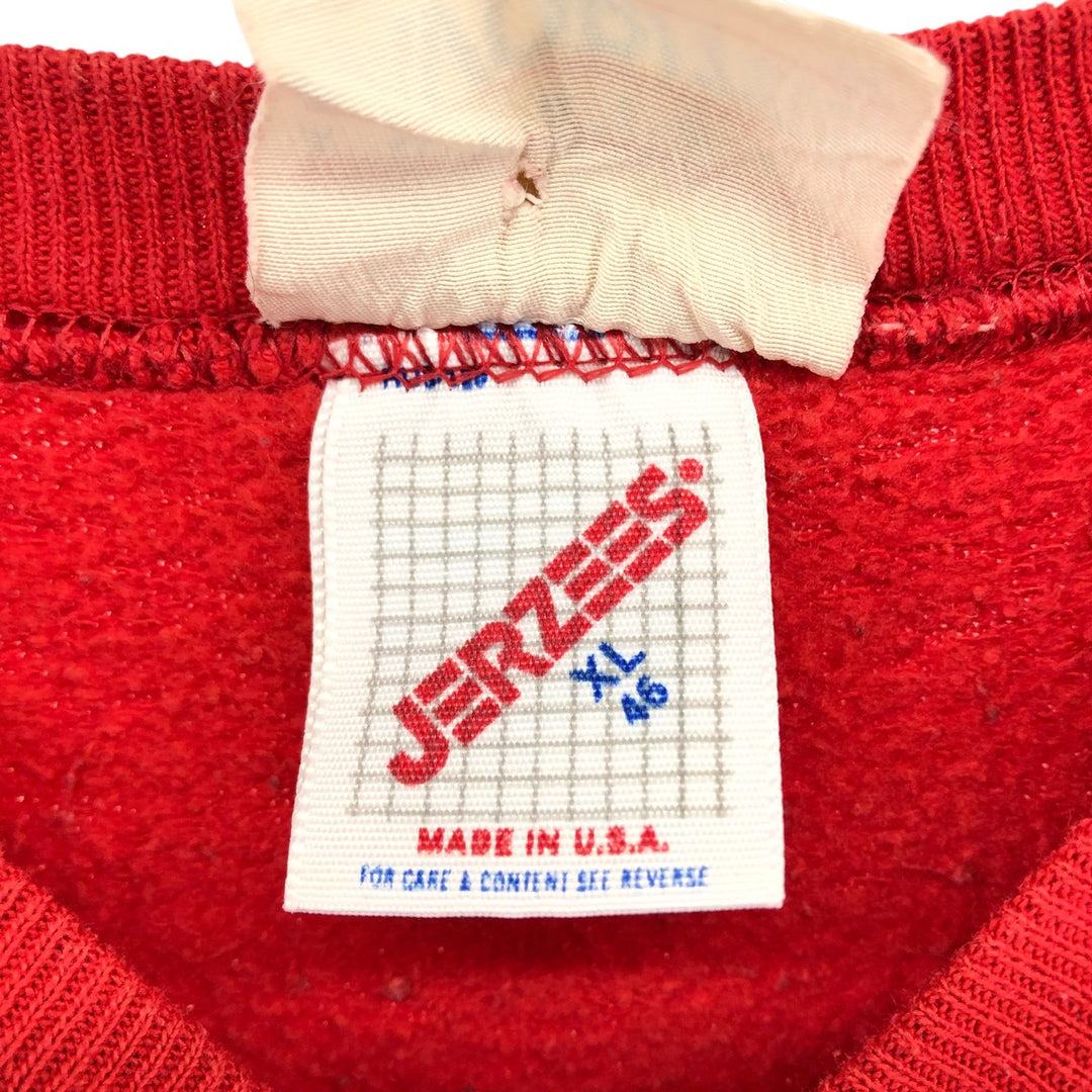 Vintage 90'S America's Favorite Minnie Mouse character sweatshirt, Made in USA, Men's XL cotton red type Vintage Second Hand